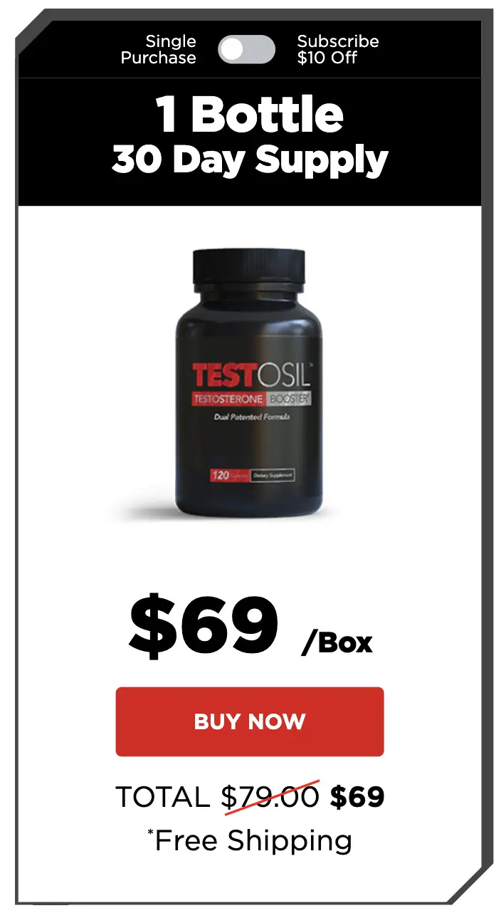 Testosil 1 bottle